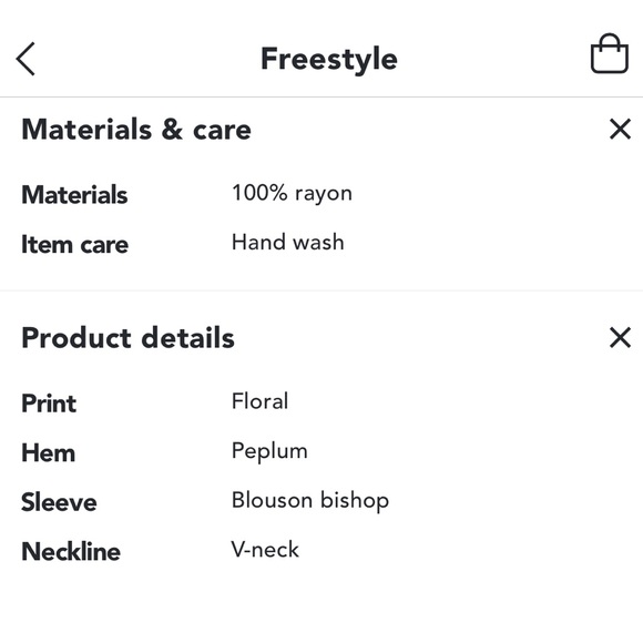 LOST + WANDER PETAL PATCH FLUTTER SLEEVE TOP - Picture 5 of 6